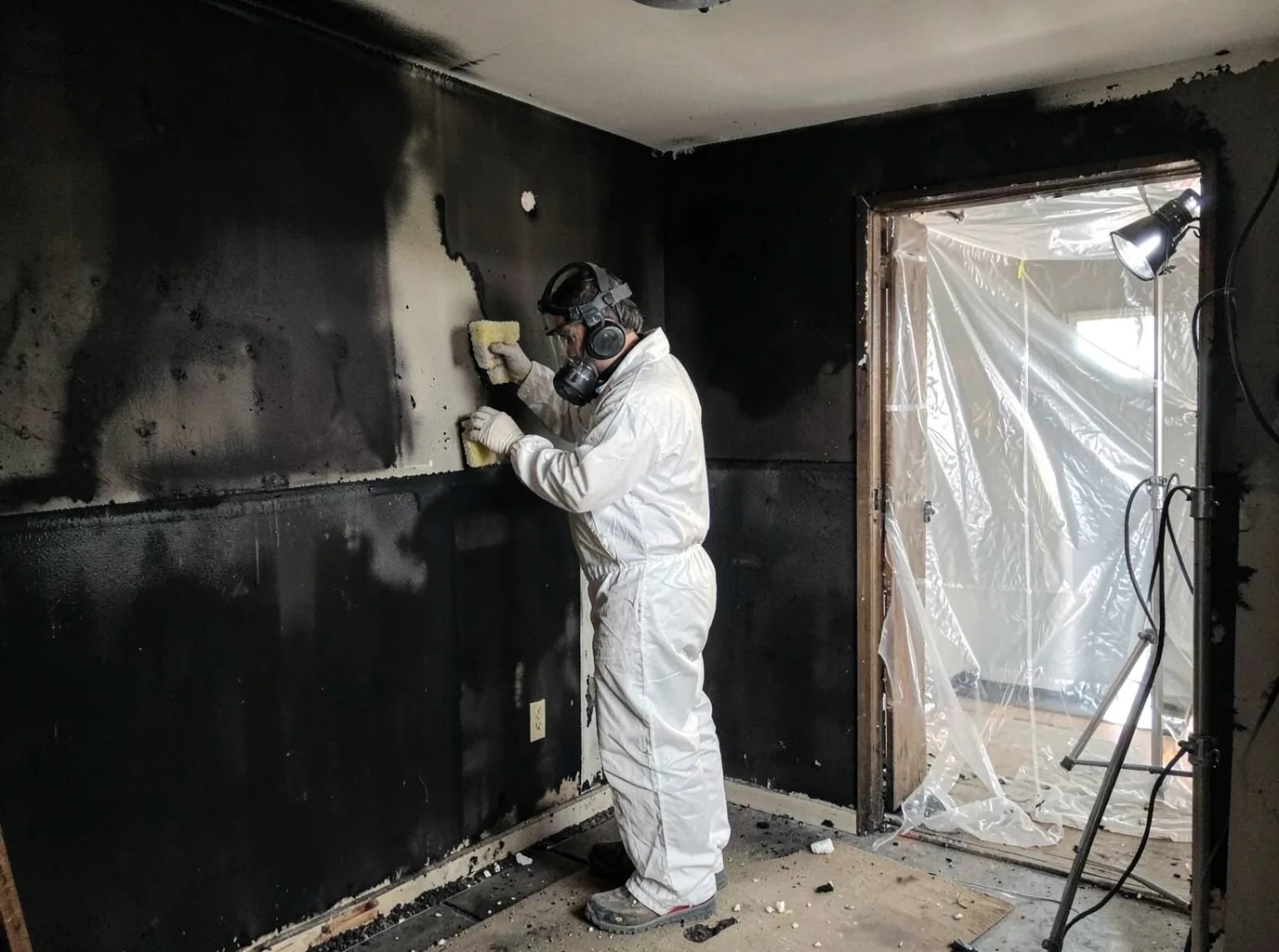Fire Damage Restoration company in Harrietta, MI
